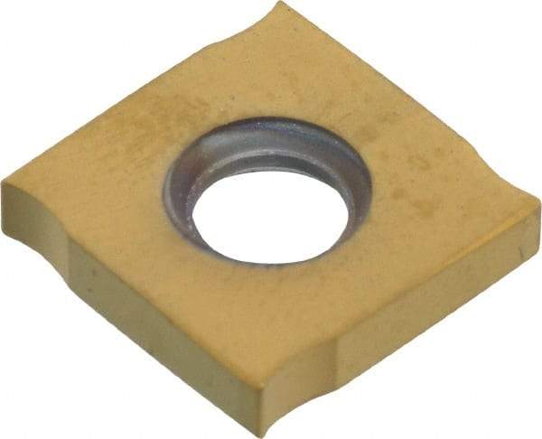 Kennametal - SNHX1102 Grade KC725M Carbide Milling Insert - TiN/TiCN/TiN Finish, 0.094" Thick, 0.433" Inscribed Circle - Eagle Tool & Supply