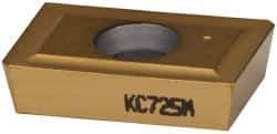 Kennametal - GDXMP2004 Grade KC725M Carbide Milling Insert - TiN/TiCN/TiN Finish, 3/16" Thick - Eagle Tool & Supply
