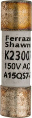 Ferraz Shawmut - 150 VAC/VDC, 7 Amp, Fast-Acting Semiconductor/High Speed Fuse - Clip Mount, 1-1/2" OAL, 100 at AC, 50 at DC kA Rating, 13/32" Diam - Eagle Tool & Supply