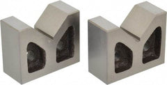 SPI - 1-3/4" Max Capacity, 90° Angle, Cast Iron V-Block - 3" Long x 1-5/16" Wide x 2-3/8" High, Sold as Matched Pair - Eagle Tool & Supply