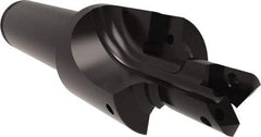 Allied Machine and Engineering - AND10050, MS 33649, SAE AS5202 Standard, 1/2-20" Thread, 5 Tube Dash Number, 60° Porting Angle, 0.517" Pilot Diam, 5/8" Shank Diam, Indexable Spade Blade Insert Porting Tool - 2 Porting Inserts, 3.512" Overall Length - Eagle Tool & Supply