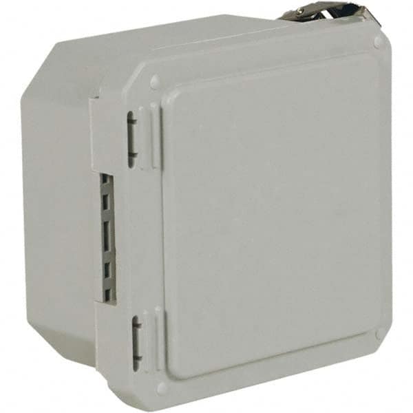 Wiegmann - NEMA 4X Fiberglass Standard Enclosure with Continuous Hinge Cover - Eagle Tool & Supply