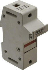 Ferraz Shawmut - 1 Pole, 600 VAC/VDC, 60 Amp, DIN Rail Mount Fuse Holder - Compatible with J Class, 58mm Long x 1.28 Inch Wide and 22mm Diameter Fuse - Eagle Tool & Supply