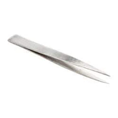 Value Collection - 4-7/16" OAL Stainless Steel Assembly Tweezers - Thin, Fine Point - Eagle Tool & Supply