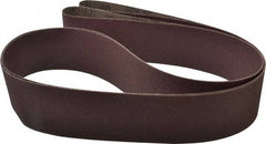 3M - 3" Wide x 132" OAL, 60 Grit, Aluminum Oxide Abrasive Belt - Aluminum Oxide, Medium, Coated, X Weighted Cloth Backing, Series 341D - Eagle Tool & Supply