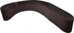 3M - 4" Wide x 54" OAL, 60 Grit, Aluminum Oxide Abrasive Belt - Aluminum Oxide, Medium, Coated, X Weighted Cloth Backing, Series 341D - Eagle Tool & Supply