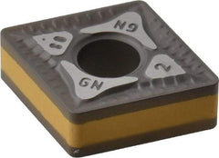 Iscar - CNMG432 GN Grade IC8250 Carbide Turning Insert - TiCN/Al2O3 Finish, 80° Diamond, 1/2" Inscr Circle, 3/16" Thick, 1/32" Corner Radius - Eagle Tool & Supply