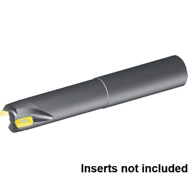 Kennametal - 40mm Cut Diam, 32mm Shank Diam, 110mm OAL, Indexable Square Shoulder End Mill - Cylindrical Shank, 0° Lead Angle - Eagle Tool & Supply