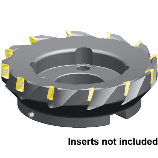 Kennametal - 63mm Cut Diam, 22mm Arbor Hole Diam, Indexable Square-Shoulder Face Mill - Eagle Tool & Supply