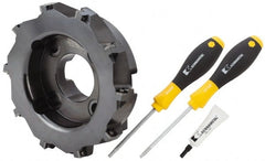 Kennametal - 8" Cut Diam, 2-1/2" Arbor Hole Diam, Indexable Square-Shoulder Face Mill - Eagle Tool & Supply