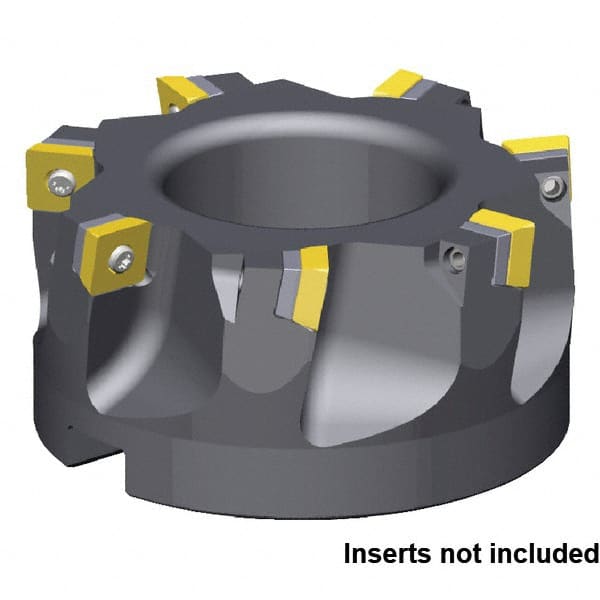 Kennametal - 160mm Cut Diam, 40mm Arbor Hole Diam, Indexable Square-Shoulder Face Mill - Eagle Tool & Supply