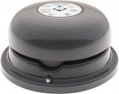 Edwards Signaling - 6" Diam, 120 VAC Bell - 0.07 Amps, 92 Decibles at 10', Vibrating, Waterproof - Eagle Tool & Supply
