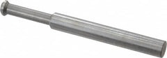 Accupro - 1/4" Cutter Head Diam, 1/32" Flat Width, 2-1/2" OAL, Solid Carbide, Single Right Hand Back Chamfer - Eagle Tool & Supply