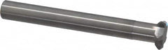 Accupro - 1/2" Cutter Head Diam, 1/32" Flat Width, 2-1/2" OAL, Solid Carbide, Single Right Hand Back Chamfer - Eagle Tool & Supply