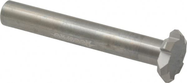 Accupro - 3/4" Cutter Head Diam, 1/32" Flat Width, 2-1/2" OAL, Solid Carbide, Single Right Hand Back Chamfer - Eagle Tool & Supply