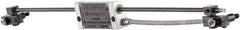 Newall - 8" Max Measuring Range, 5 µm Resolution, 15.4" Scale Length, Inductive DRO Linear Scale - 10 µm Accuracy, IP67, 11.48' Cable Length, Series Microsyn 2G Encoder - Eagle Tool & Supply