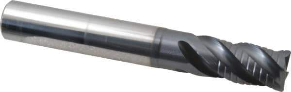 Iscar - 4 Flute Roughing End Mill - 3-1/2" OAL - Eagle Tool & Supply