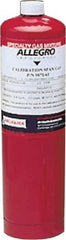 Allegro - Calibration Zero Gas - Gray, For SAR CO Monitoring, Compatible with Filtration Panels - Eagle Tool & Supply