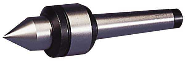 Value Collection - MT2 Taper Shank, Live Center - 2,000 Max RPM, 29mm Point Diam, 148 Point Length, 300 Lb Max Workpc, Standard Point - Eagle Tool & Supply