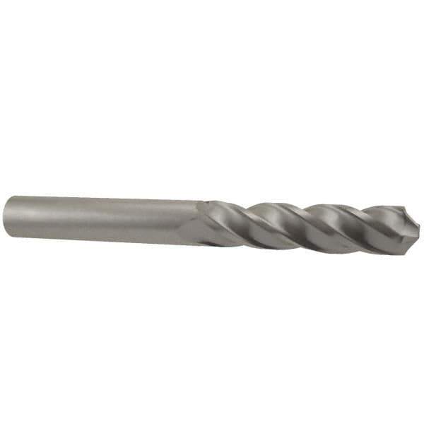 OSG - 1/2" Diam, 2" LOC, 4 Flute Solid Carbide Ball End Mill - Uncoated, Single End, 4" OAL, 1/2" Shank Diam, Spiral Flute - Eagle Tool & Supply