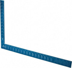 Empire Level - 24" Blade Length x 2" Blade Width, 16" Base Length x 1-1/2" Base Width Aluminum Square - 1/8" Thick - Eagle Tool & Supply