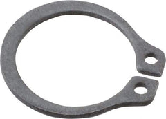 Thomson Industries - 0.035" Wide, Steel 1/4" External Retaining Ring - For Use with Linear Bearing SUPER-4 - Eagle Tool & Supply