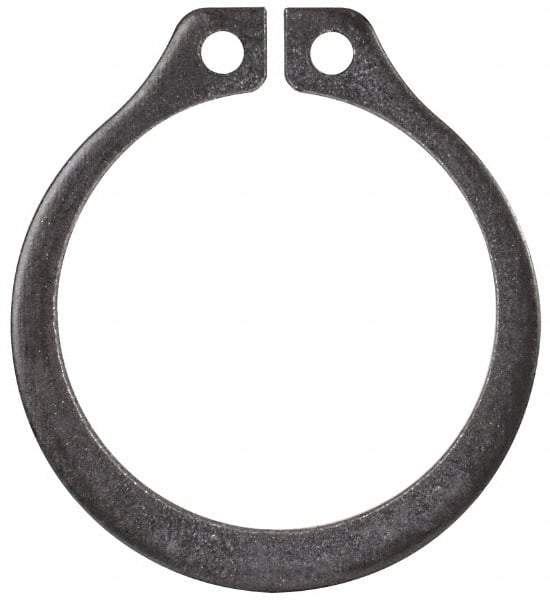 Thomson Industries - 0.035" Wide, Steel 3/8" External Retaining Ring - For Use with Linear Bearing SUPER-6 - Eagle Tool & Supply