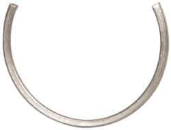 Thomson Industries - 0.042" Wide, Steel 1/2" External Retaining Ring - For Use with Linear Bearing SUPER-8 - Eagle Tool & Supply