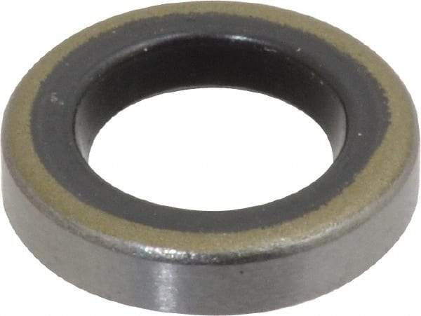 Thomson Industries - 3/8" Diam, Steel Bearing Closed External Seal for Fixed Diameter Housings - 1/8" Wide x 0.629" Outside Diam - Eagle Tool & Supply