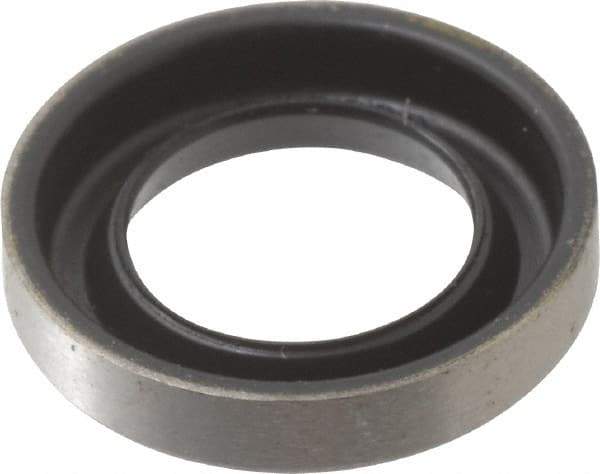Thomson Industries - 3/8" Diam, Stainless Steel Bearing Closed External Seal for Fixed Diameter Housings - 1/8" Wide x 0.629" Outside Diam - Eagle Tool & Supply