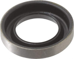 Thomson Industries - 3/8" Diam, Stainless Steel Bearing Closed External Seal for Fixed Diameter Housings - 1/8" Wide x 0.629" Outside Diam - Eagle Tool & Supply