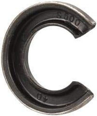 Thomson Industries - 1/2" Diam, Steel Bearing Seal for Open External Housing - 1/8" Wide x 0.879" Outside Diam - Eagle Tool & Supply