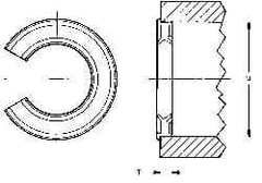 Thomson Industries - 16mm Shaft Diam, Open Multirac External Seal - Eagle Tool & Supply