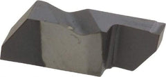 Kennametal - 3125NGD K Grade KC5025, 3.18mm Cutting Width Carbide Grooving Insert - 6.35mm Max Depth of Cut, Right Hand, 0.19mm Corner Radius, TiAlN Finish - Eagle Tool & Supply