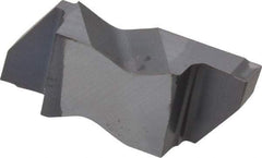 Kennametal - 3M275NG K Grade KC5025, 2.75mm Cutting Width Carbide Grooving Insert - 3.81mm Max Depth of Cut, Right Hand, 0.19mm Corner Radius, TiAlN Finish - Eagle Tool & Supply