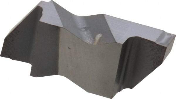 Kennametal - 3M300NG K Grade KC5025, 3mm Cutting Width Carbide Grooving Insert - 3.81mm Max Depth of Cut, Right Hand, 0.19mm Corner Radius, TiAlN Finish - Eagle Tool & Supply