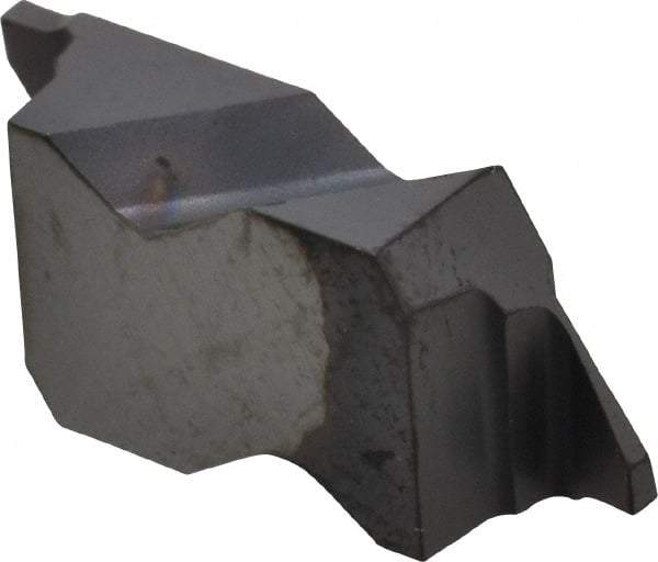Kennametal - 2031NG K Grade KC5010, 0.79mm Cutting Width Carbide Grooving Insert - 1.27mm Max Depth of Cut, Left Hand, 0.09mm Corner Radius, TiAlN Finish - Eagle Tool & Supply