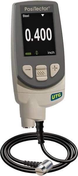 Made in USA - 0.04 to 5 Inch Measurement, 0.001 Inch Resolution Electronic Thickness Gage - Accurate to 0.001 Inches - Eagle Tool & Supply