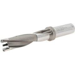 Kennametal - 36.53 to 37.51mm Diam, 3xD, 111mm Max Depth, 1-1/2" Shank Diam, 171.96mm Flute, 285.75mm OAL, Replaceable Tip Drill - KSEM1438 Insert, 10 Seat Size, Series KSEM - Eagle Tool & Supply