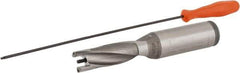 Kennametal - 14.68 to 15.18mm Diam, 3xD, 44.05mm Max Depth, 3/4" Shank Diam, 2.34" Flute, 4-1/2" OAL, Replaceable Tip Drill - KSEM0578 Insert, A Seat Size, Series KSEM - Eagle Tool & Supply