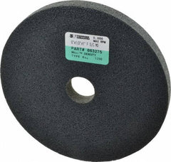 Standard Abrasives - 6" Diam, 1/2" Face Width, 1" Center Hole, Fine Grade, Silicon Carbide Deburring Wheel - Unitized, Soft/Medium Density 6 Grade, 6,000 RPM - Eagle Tool & Supply