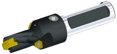 Kennametal - 19.05 to 19.55mm Diam, 8xD, 152.4mm Max Depth, 1" Shank Diam, 174.79mm Flute, 266.7mm OAL, Replaceable Tip Drill - KSEM0750 Insert, 2 Seat Size, Series KSEM - Eagle Tool & Supply