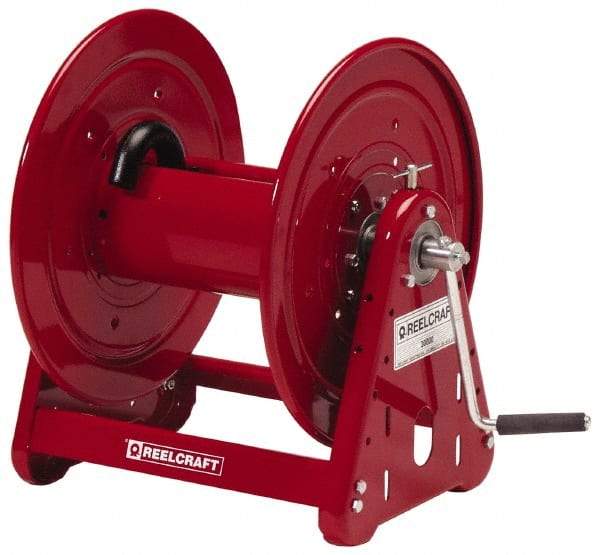 Reelcraft - 175' Manual Hose Reel - 1,000 psi, Hose Not Included - Eagle Tool & Supply