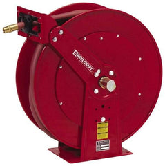 Reelcraft - 75' Spring Retractable Hose Reel - 250 psi, Hose Included - Eagle Tool & Supply