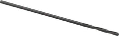 Magafor - #64 Solid Carbide 4 Flute Chucking Reamer - Spiral Flute, 0.0358" Straight Shank, 9/32" Flute Length, 1-5/16" OAL - Eagle Tool & Supply