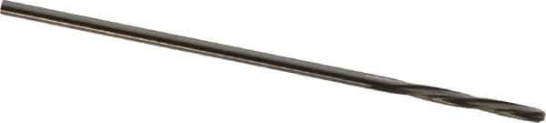 Magafor - #63 Solid Carbide 4 Flute Chucking Reamer - Spiral Flute, 0.037" Straight Shank, 9/32" Flute Length, 1-5/16" OAL - Eagle Tool & Supply