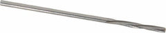 Magafor - 1.3691mm Solid Carbide 4 Flute Chucking Reamer - Spiral Flute, 0.0539" Straight Shank, 25/64" Flute Length, 1-9/16" OAL - Eagle Tool & Supply