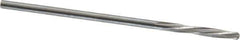 Magafor - 1.5291mm Solid Carbide 4 Flute Chucking Reamer - Spiral Flute, 0.0602" Straight Shank, 25/64" Flute Length, 1-9/16" OAL - Eagle Tool & Supply