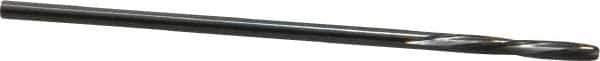 Magafor - 1.6002mm Solid Carbide 4 Flute Chucking Reamer - Spiral Flute, 1/16" Straight Shank, 7/16" Flute Length, 43mm OAL - Eagle Tool & Supply