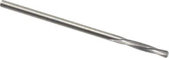 Magafor - 2.1311mm Solid Carbide 4 Flute Chucking Reamer - Spiral Flute, 0.0839" Straight Shank, 7/16" Flute Length, 1-31/32" OAL - Eagle Tool & Supply